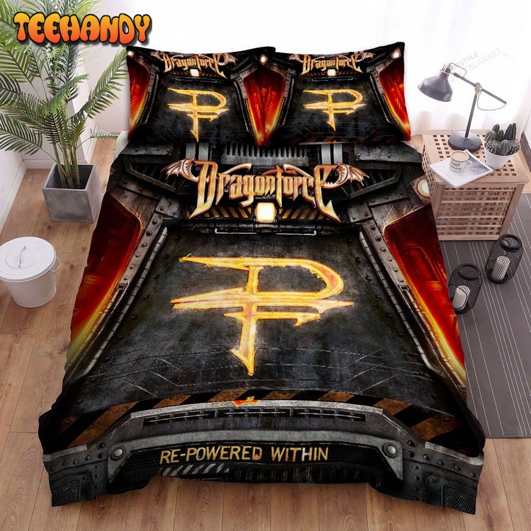 Dragonforce Band Re-Powered Within Album Cover Band Bedding Sets