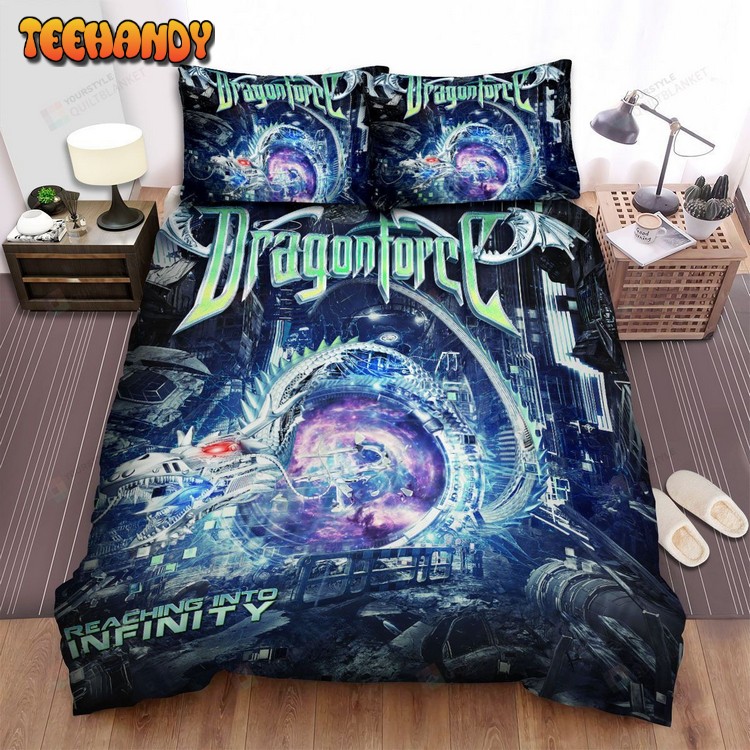 Dragonforce Band Reaching Into Infinity Album Cover Bedding Sets