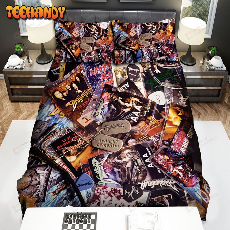 Dragonforce Band Twilight Dementia Album Cover Bedding Sets