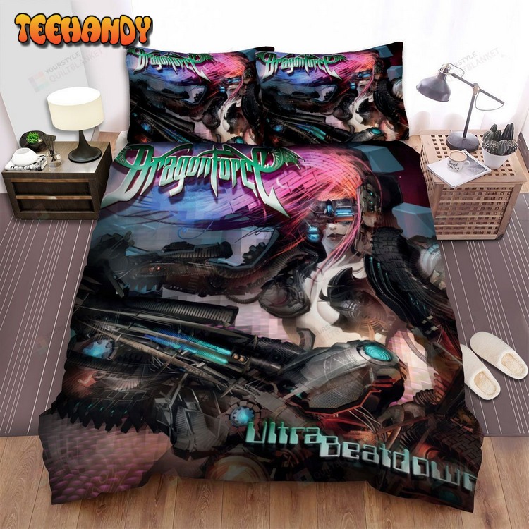 Dragonforce Band Ultra Beatdown Ver.2 Album Cover Bed Sets