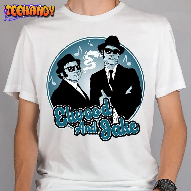 Elwood And Jake From The Blues Brothers Vintage Sweatshirt