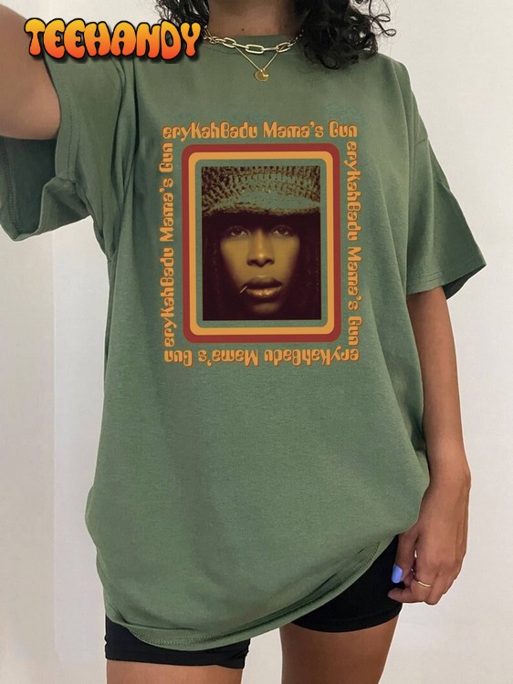 Erykah Badu Shirt , Erykah Badu Graphic tour 2023 Unisex Sweatshirt