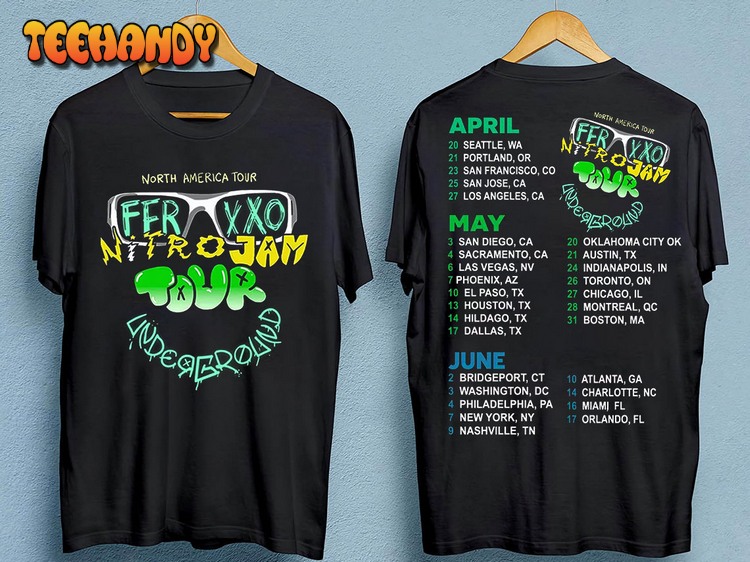 Feliz Cumpleaños Ferxxo 2023 Feid North America 2023 Tour Shirt