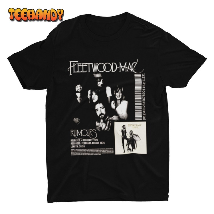 Fleetwood Mac Rumours T Shirt Fleetwood Mac Lover Stevie Nicks T Shirt