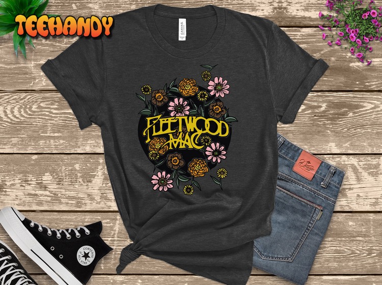 Fleetwood Mac Sweatshirt, Stevie Nicks Flower Sweatshirt