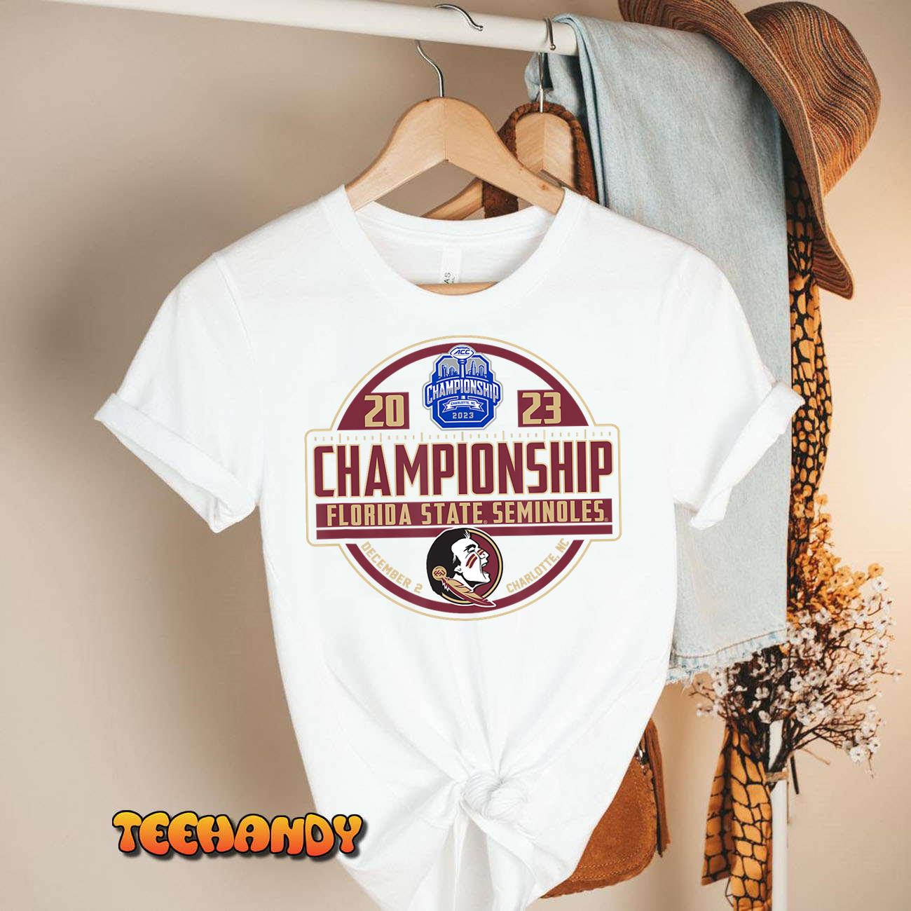 Florida State Seminoles ACC Championship 2023 Football T-Shirt Sweatshirt