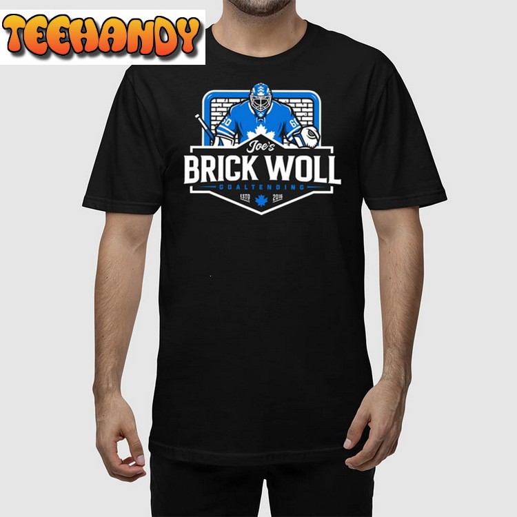 Flowbuds Joe’s Brick Woll Goaltending Unisex T Shirt