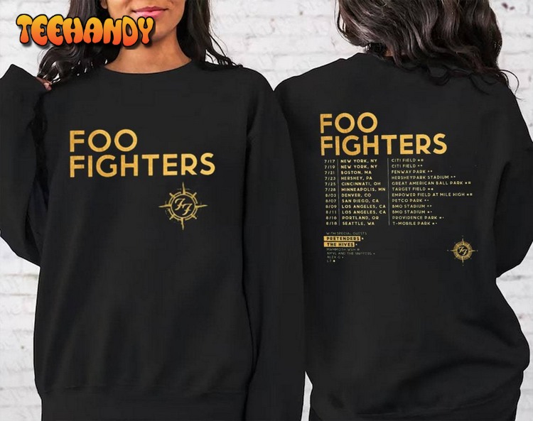 Foo Fighters Band Tour US 2024 Sweatshirt, Foo Fighters Fan Shirt