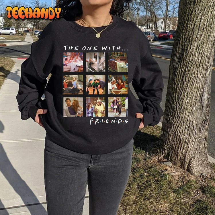 Friends tshirt,The One Where They Play Football, Pop Culture Sweatshirt