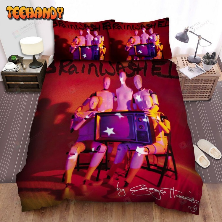 George Harrison Brainwashed Album Cover Bed Sets For Fan