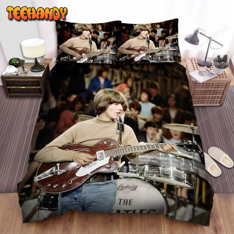 George Harrison Vintage Photo Bed Sets For Fan