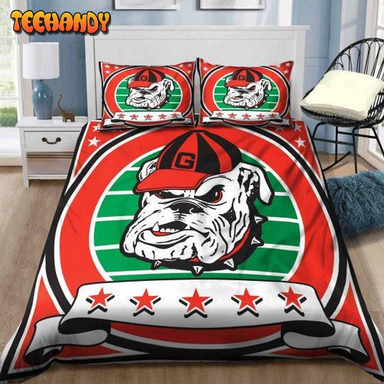 Georgia Bulldogs v2 Bed Sets For Fan