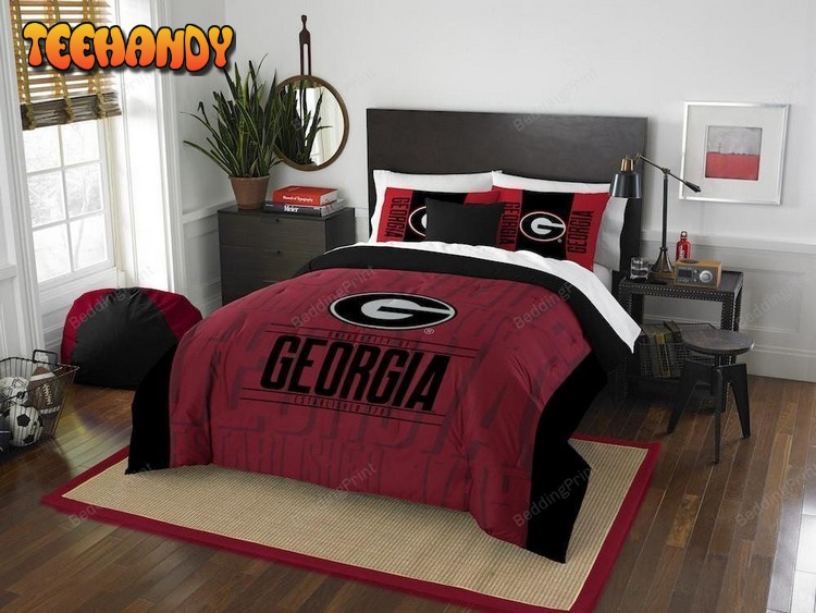 Georgia Bulldogs v3 Bed Sets For Fan