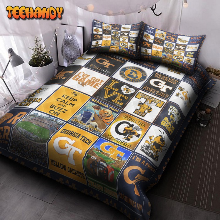 Georgia Tech Yellow Jackets Football Bed Sets For Fan