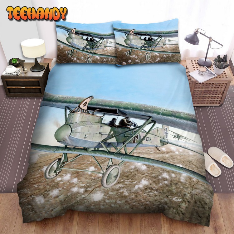 German Empire Plane In Ww1 – Single-Seat Monoplane Fighter Prototype Bed Sets For Fan