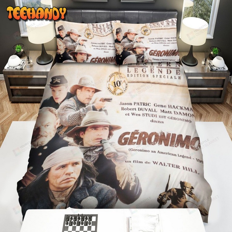 Geronimo An American Legend (1993) Poster Ver 2 Bed Sets For Fan