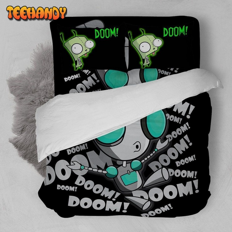 Invader Zim Doom Custom Bed Set