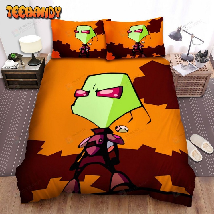 Invader Zim Proudly Standing Poster The Spread Bed Sets