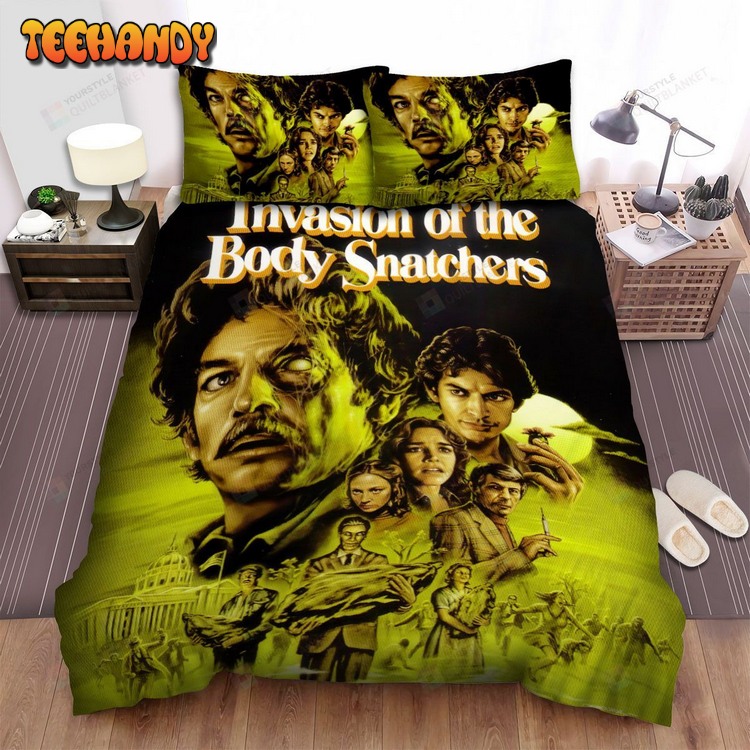 Invasion Of The Body Snatchers The Movie Poster 4 Bed Sets