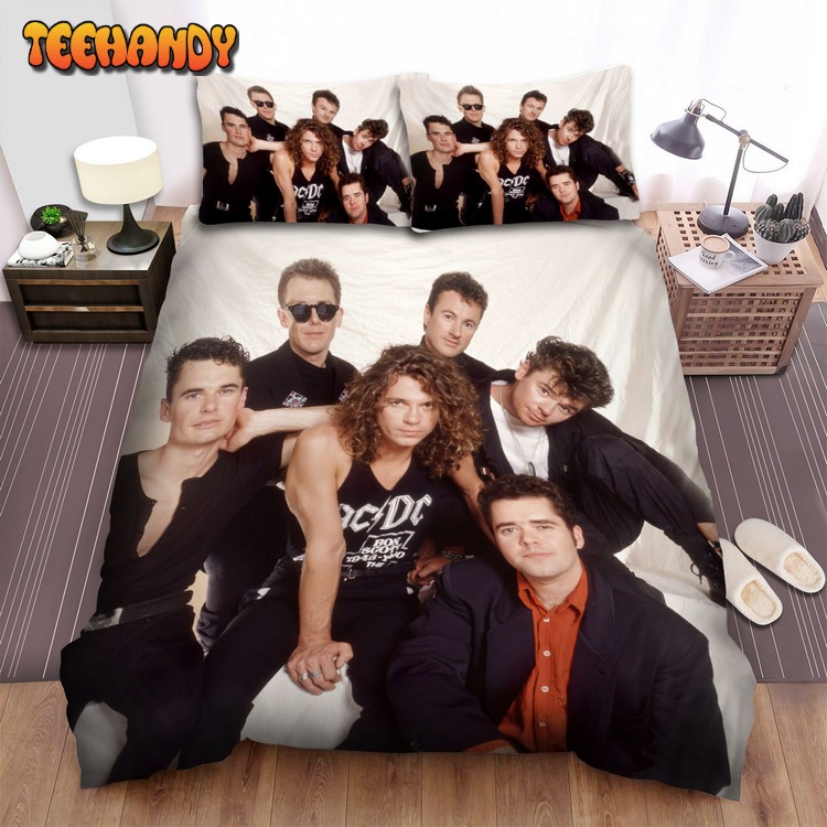 Inxs Music Band Cool Photoshoot Spread Comforter Bed Sets