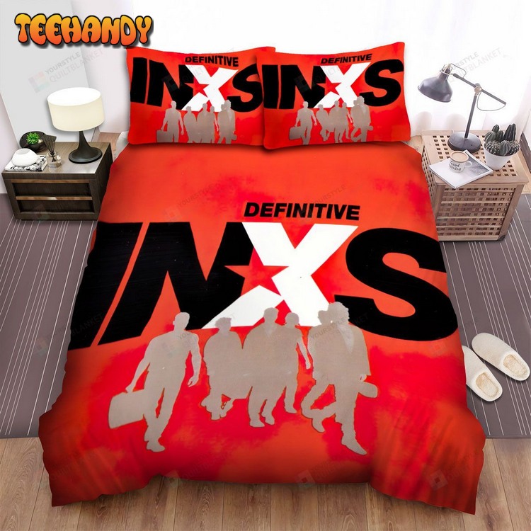 Inxs Music Band Definitive Album Cover Spread Comforter Bed Sets