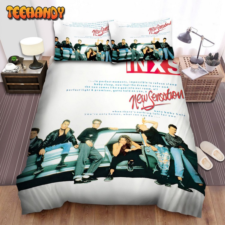 Inxs Music Band New Sensation Fanart Album Cover Bedding Sets