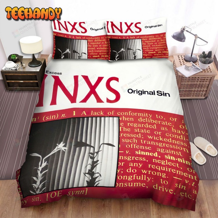 Inxs Music Band Original Sin Fanart Album Cover Bed Sets