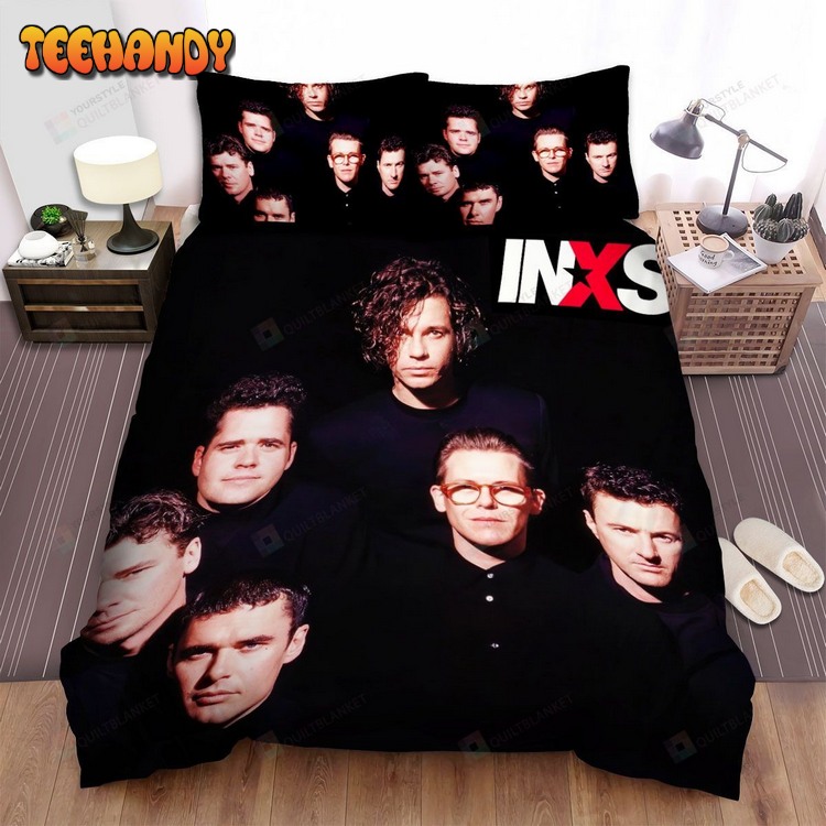 Inxs Music Band Photoshoot Spread Comforter Bed Sets