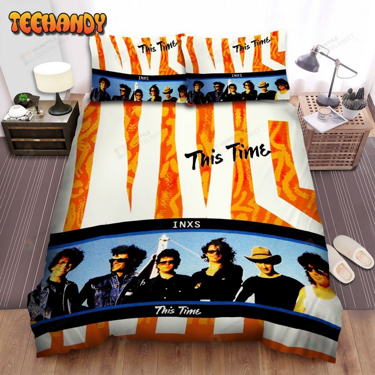 Inxs Music Band This Time Album Cover Comforter Bed Sets