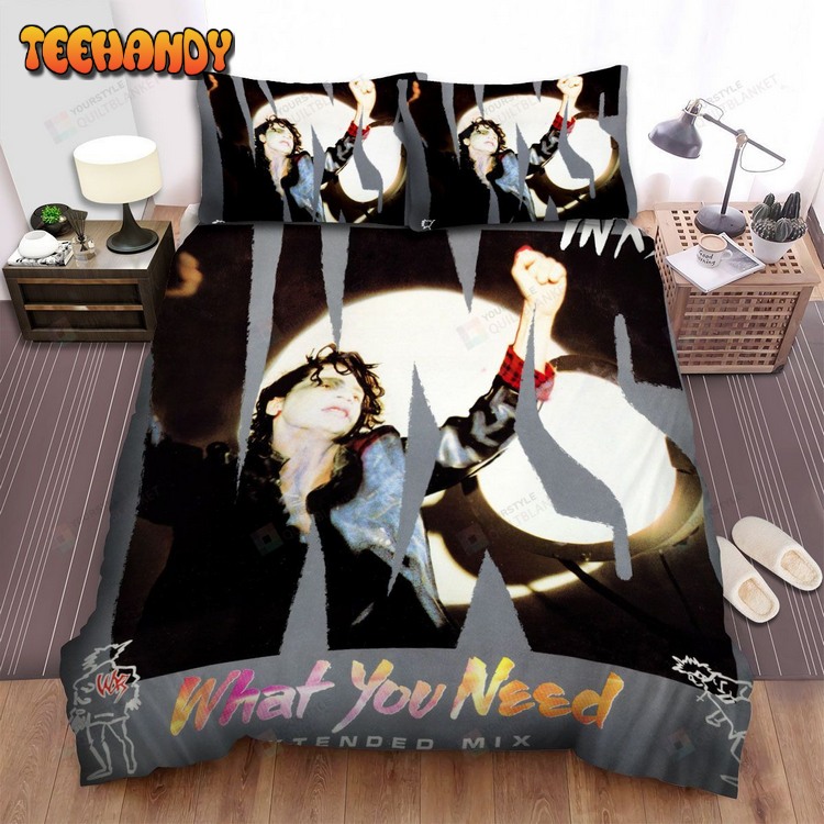 Inxs Music Band What You Need Album Cover Comforter Bed Sets