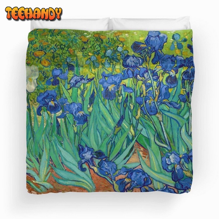 Irises By Vincent Van Gogh May 1889 Duvet Cover Bed Set