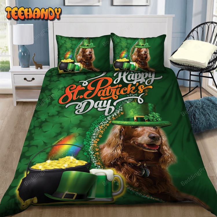 Irish Doodle Happy St Patrick’s Day Duvet Cover Bed Sets