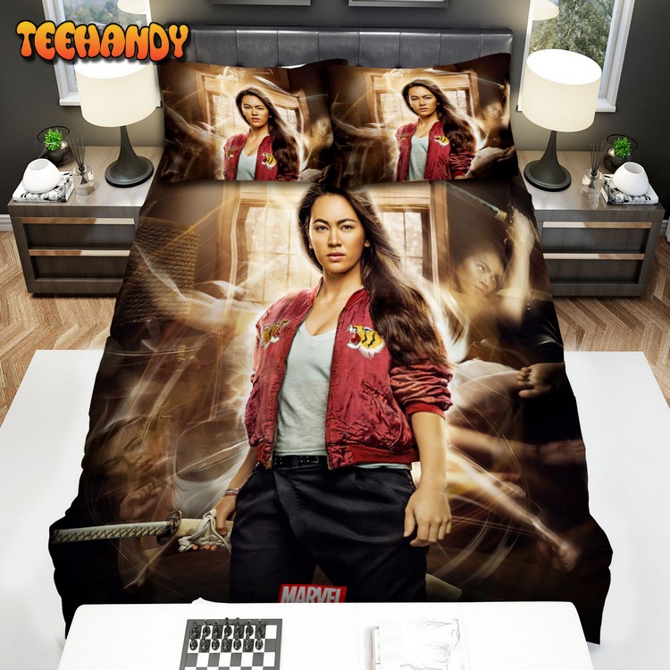 Iron Fist Movie Girl Wear Red Jacket Photo Duvet Cover Bed Sets