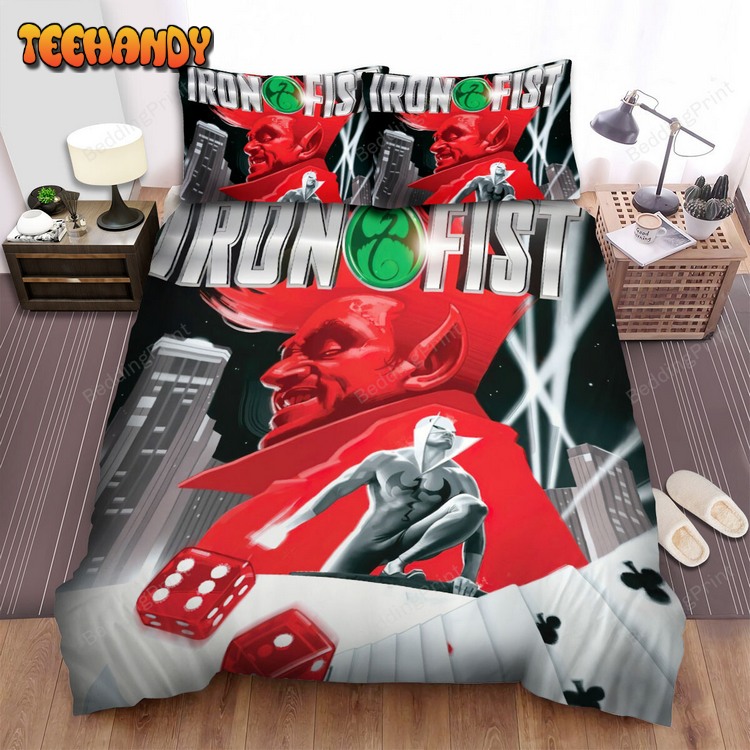 Iron Fist Movie Poker Poster And Dice Poster Duvet Cover Bed Sets