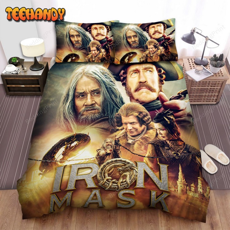 Iron Mask Movie Poster 2 Bed Sheets Duvet Cover Bed Sets