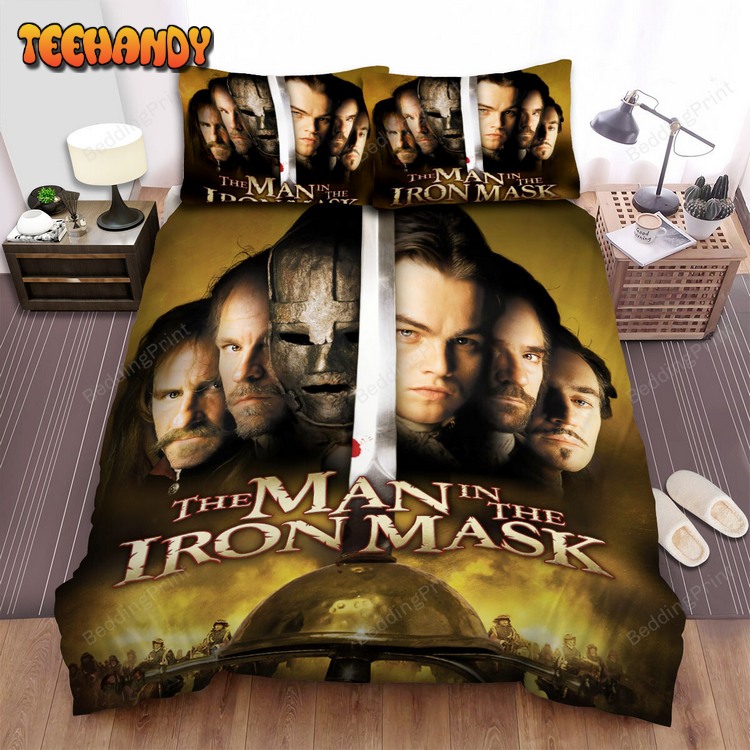 Iron Mask Movie Poster 3 Bed Sheets Duvet Cover Bed Sets