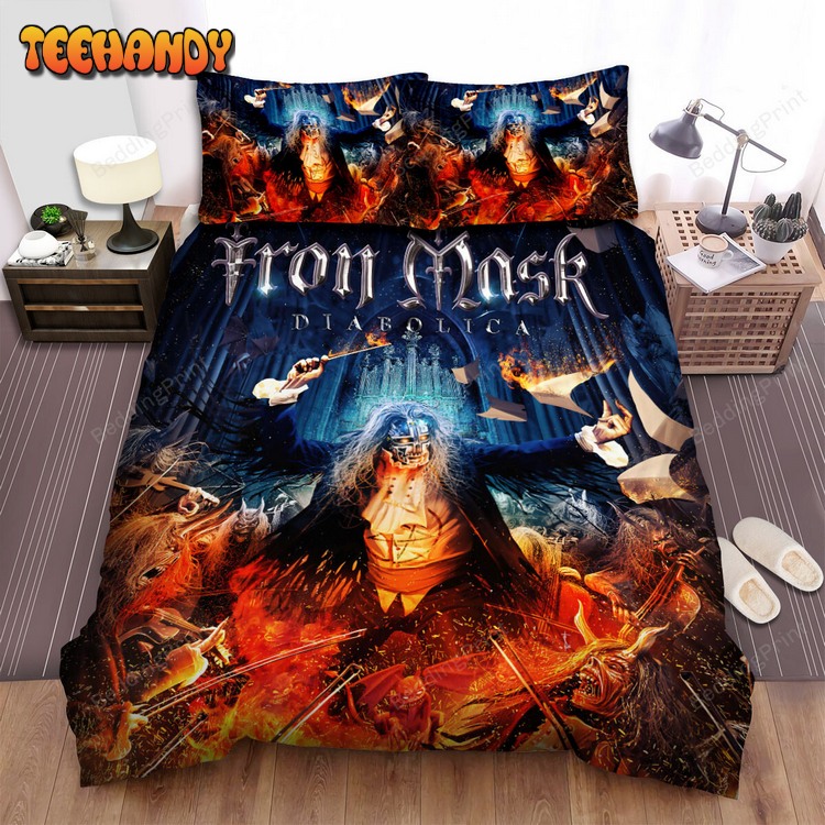 Iron Mask Movie Poster Art Bed Sheets Duvet Cover Bed Sets