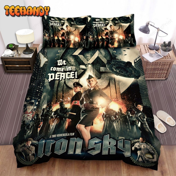 Iron Sky Movie Poster 1 Bed Sheets Duvet Cover Bed Sets