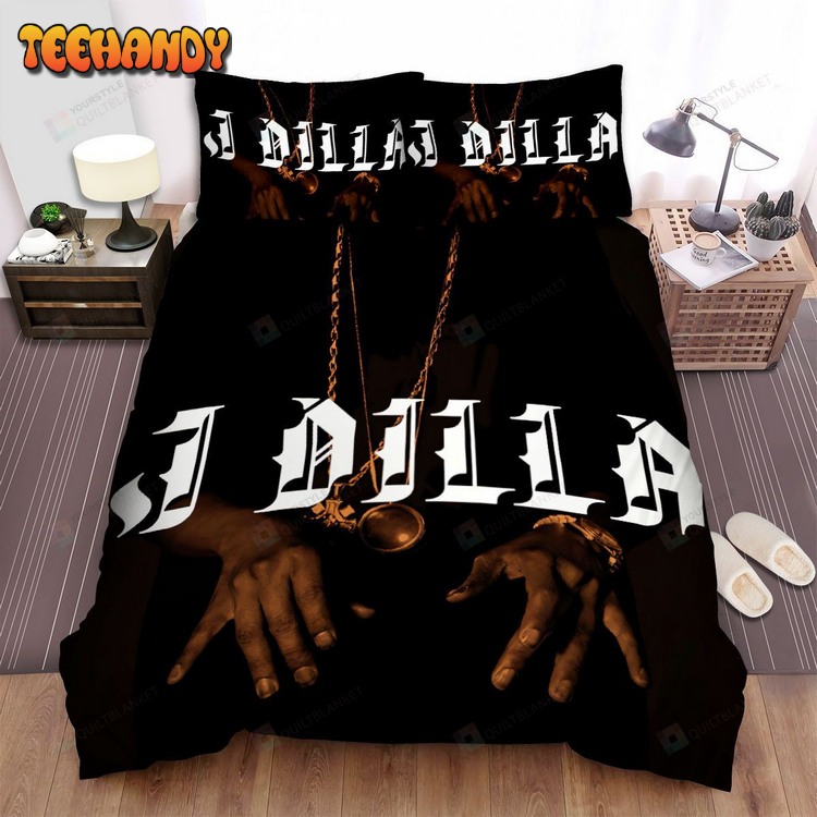 J Dilla Album Cover Spread Comforter Duvet Cover Bed Sets