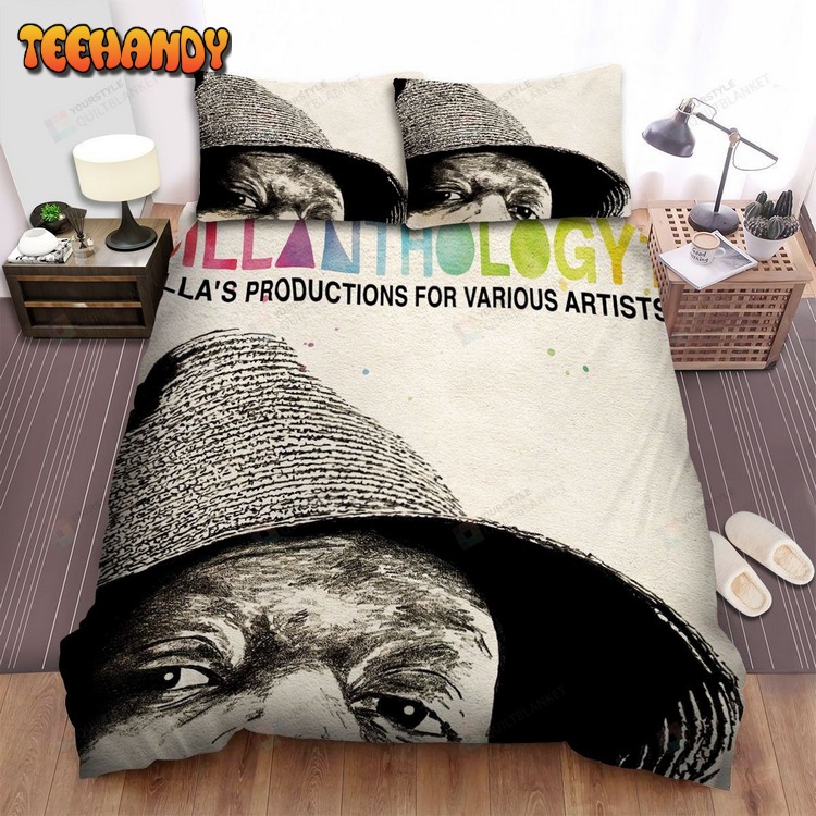 J Dilla Dillanthology 1 Album Cover Spread Comforter Bed Sets