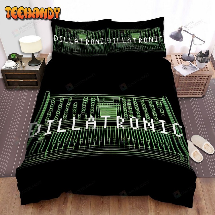 J Dilla Dillatronic Album Cover Spread Comforter Bed Sets