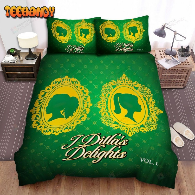 J Dilla J Dilla’s Delights Vol 1 Album Cover Comforter Bed Sets