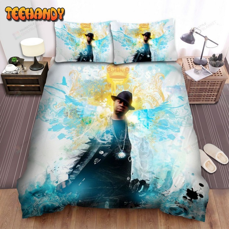 J Dilla Jay Stay Paid Album Cover Spread Comforter Bed Sets