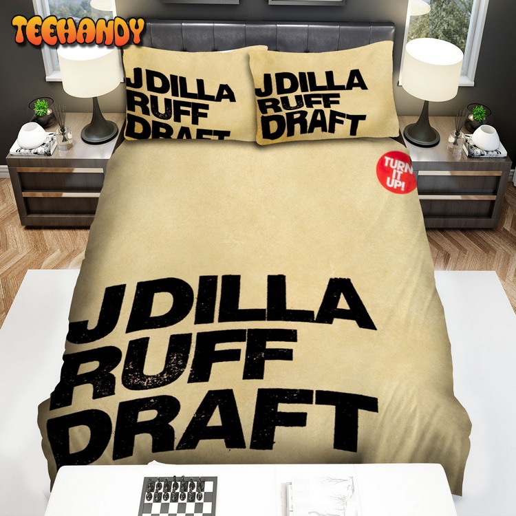 J Dilla Ruff Draft Album Cover Spread Comforter Bed Sets