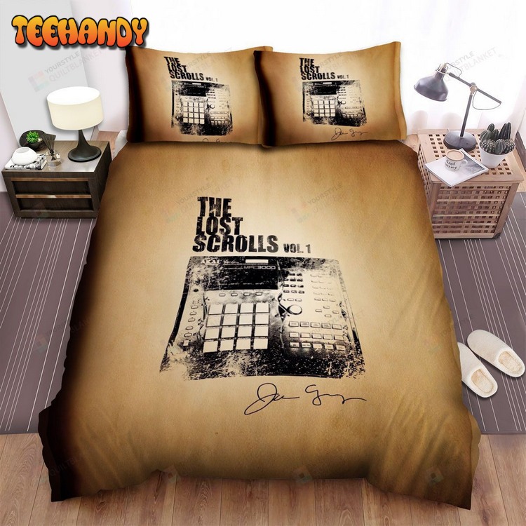 J Dilla The Lost Scrolls Vol 1 Album Cover Spread Bed Sets