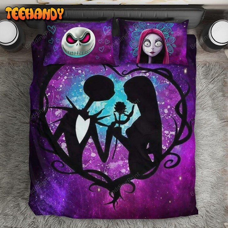 Jack Skellington and Sally Bed Set