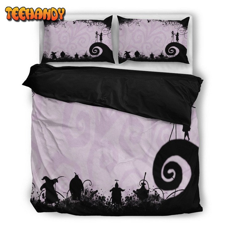 Jack Skellington And Sally ~ The Nightmare Before Bed Set