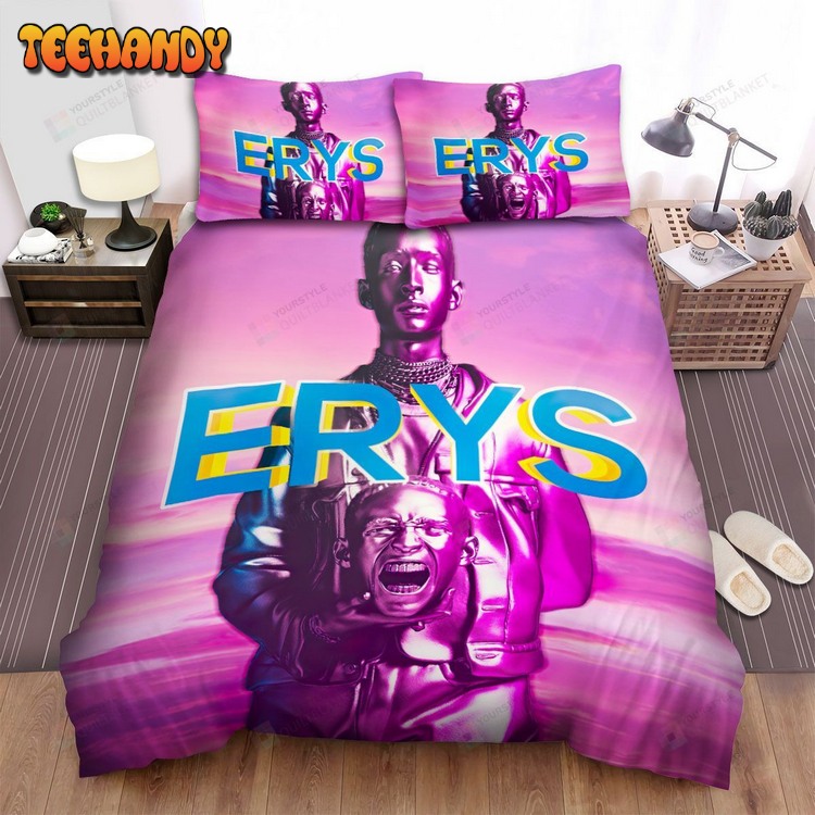 Jaden Smith In Gold Erys Album Spread Comforter Bed Sets