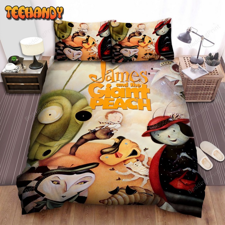 James And The Giant Peach (1996) Strange Creatures Bed Sets For Fan