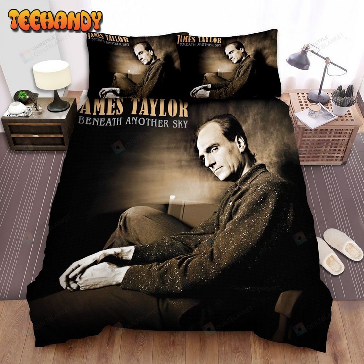 James Taylor Album Cover Beneath Another Sky Bed Sets For Fan